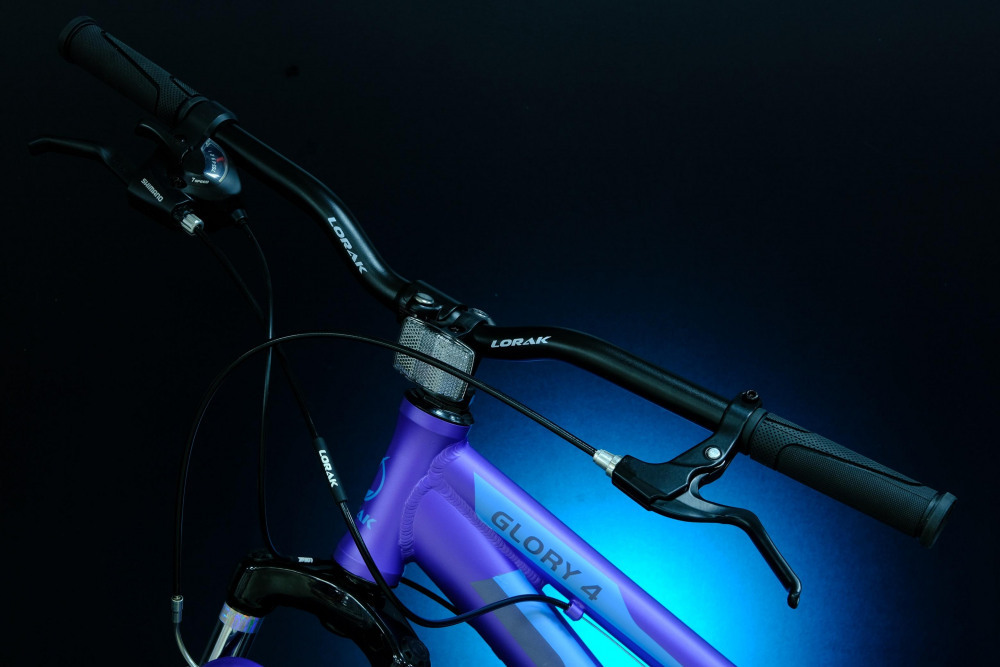 Lorak Glory 4 Матовый Фиолетовый/Голубой рама 15 (на рост 141-160)