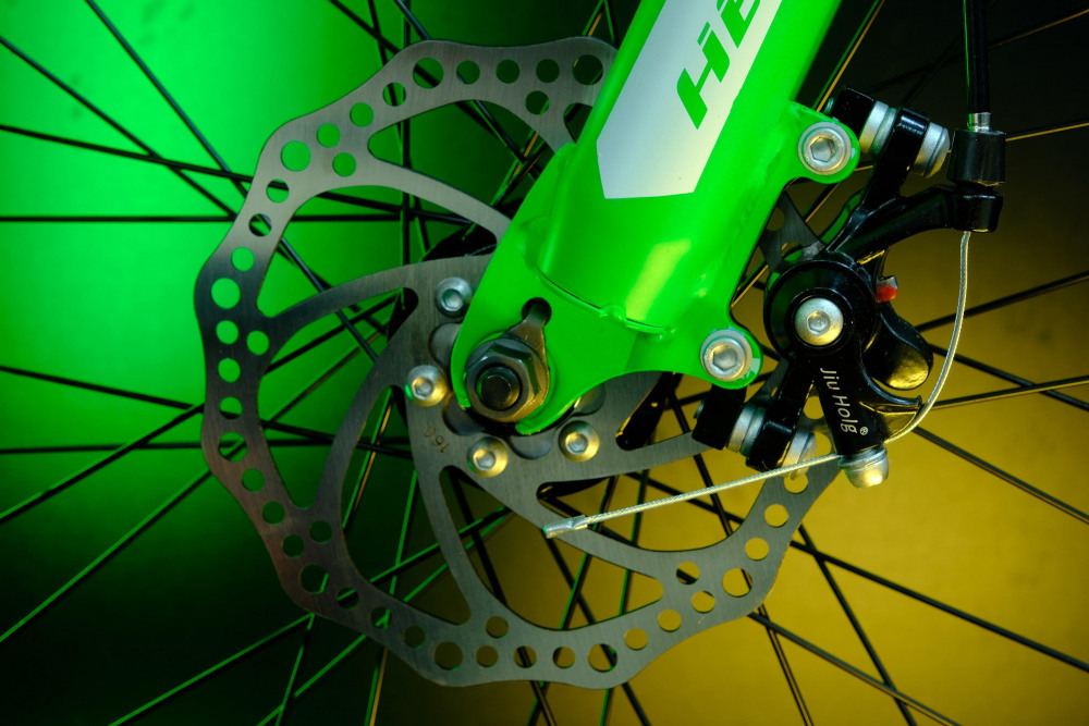 Heam First 207 Матовый Чёрный/Зелёный