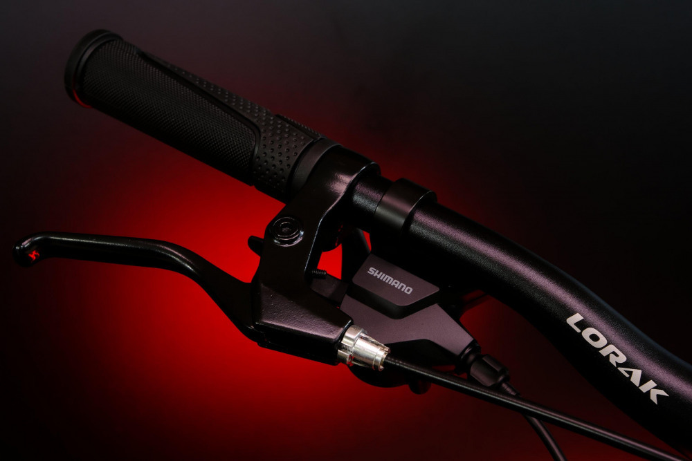 LORAK GLORY 200 8 sp Матовый Чёрный/Белый 19р (на рост 171-182)