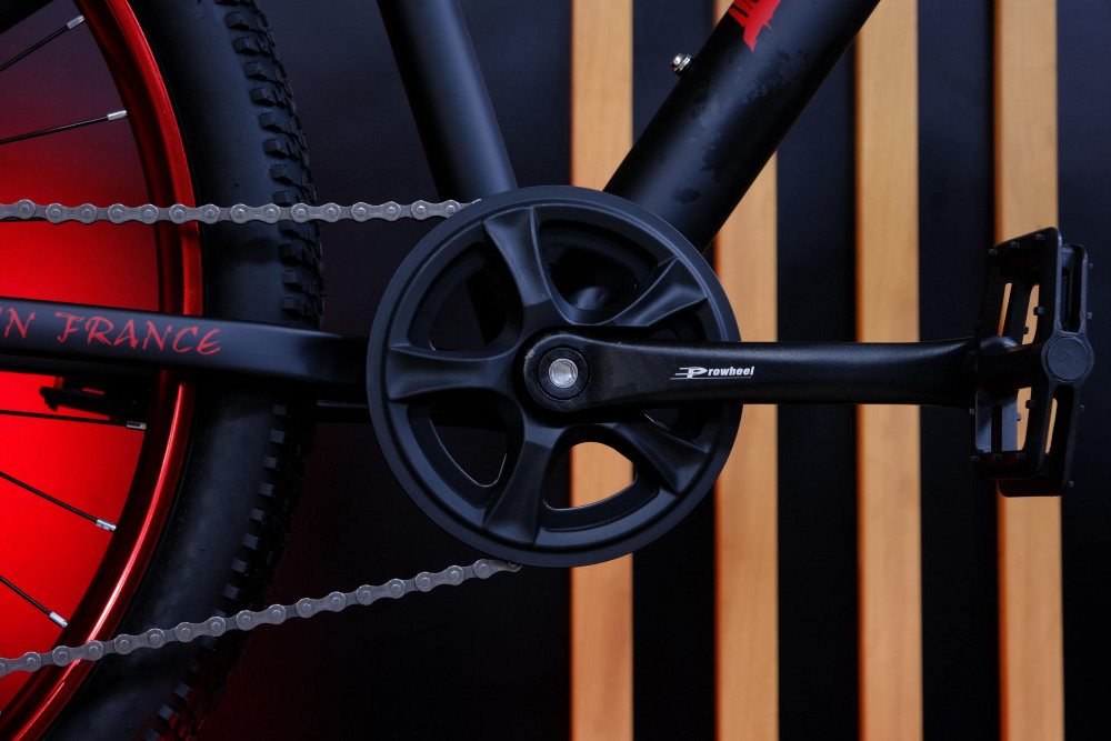 Lorak Joker Lite 26 Матовый Чёрный/Красный